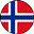 Norwegian Flag Micro Geocoin