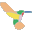 Backyard Bird Series-Hummingbird Geocoin