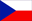 Czech Republic Flag Tag