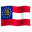 Travel Flag Georgia