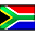 South Africa Flag Tag
