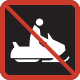 No snowmobiles allowed