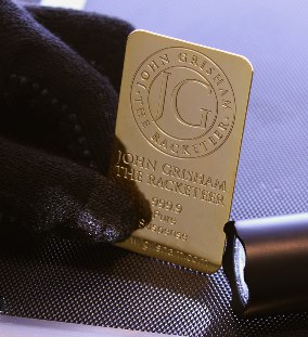 john grisham geocoin 3