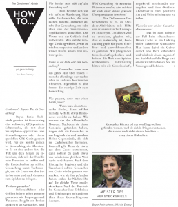 swiss magazine bryan roth