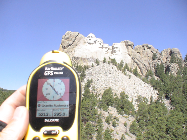 Maybe the next addition to the monument? Probably not, but a GPS enthusiast can dream. Photo by geocacher goodguys101