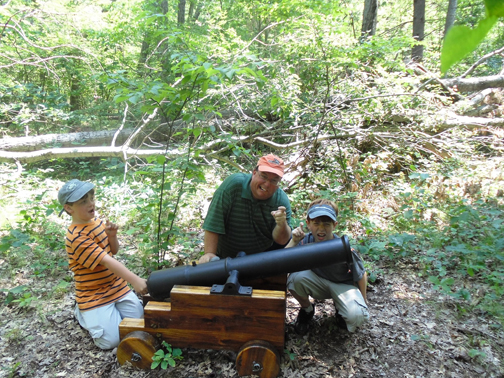 Geocachers doing their best ARRRRGGGGG faces. Photo by geocacher northwing65