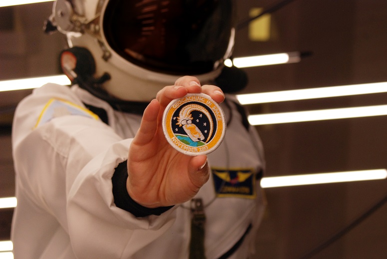 Geocaching in Space Patch