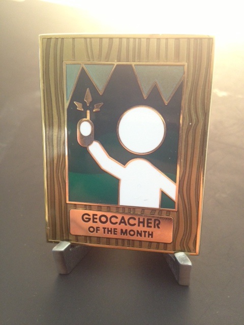 Geocacher-of-the-month-geocoin-sunflare