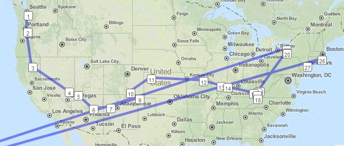 Weehawk traveled as far as Indonesia before returning its mission to make it to the big game