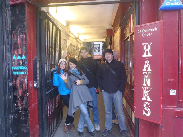 A few of the band members. Photo by geocacher Selmice