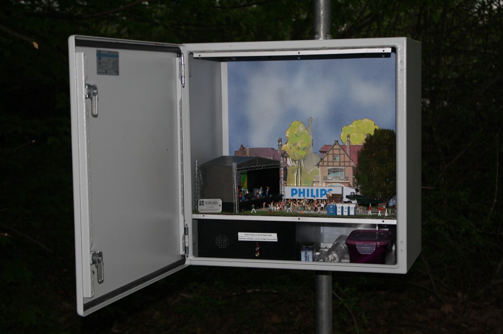 A view of the whole apparatus. Photo courtesy of Geoheimnisträger.