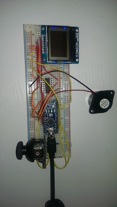 GeoSnake in its beta testing phase. Photo courtesy of geocacher CX15