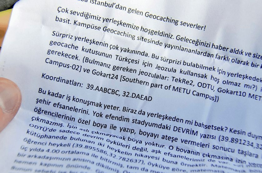 Clues leading to the apple orchard