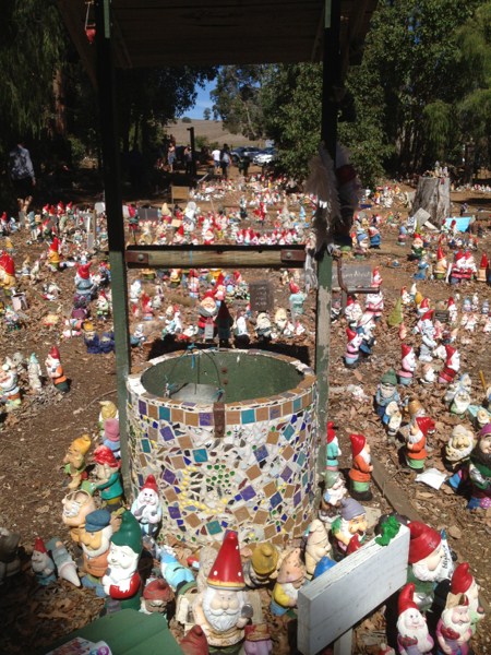 Well, that's a lot of gnomes. (See what I did there?) Photo by geocacher Wandaley 