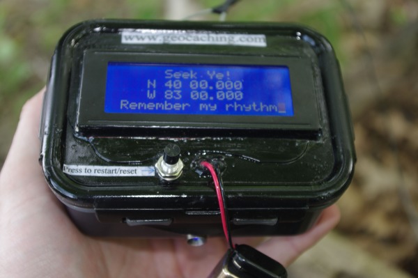 The device in stage 1. Photo courtesy of Mr. 0