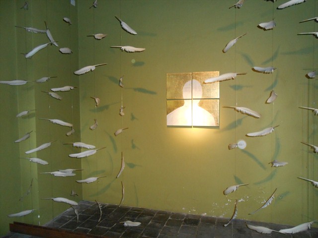 Art within the church. Photo by clyden'bonnie