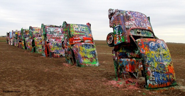 This valet is definitely not getting a tip. Photo by geocacher nukeworker