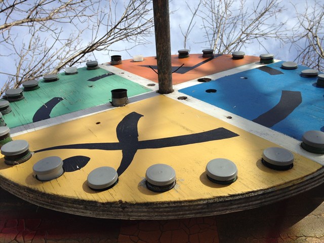 Wheel! Of! Geocaching! Photo by geocacher Nonsuch30