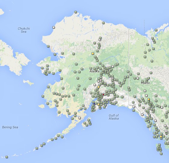 There are more than 6,000 hidden geocaches in Alaska alone