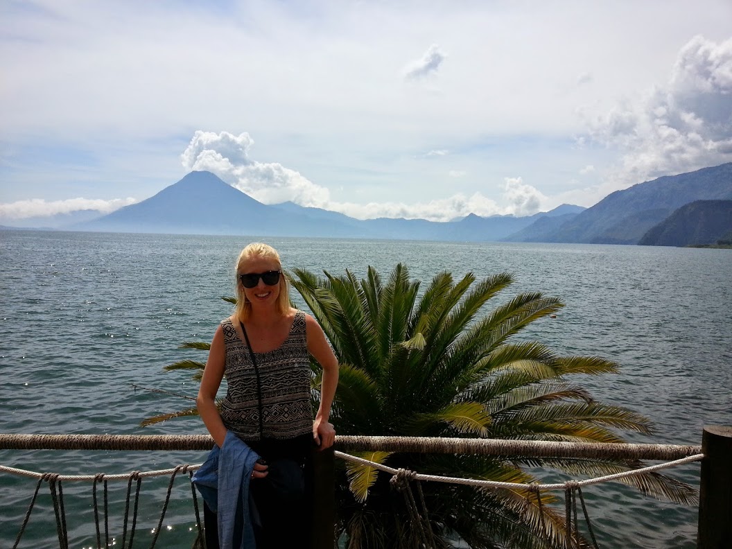 Myself and Lake Atitlan