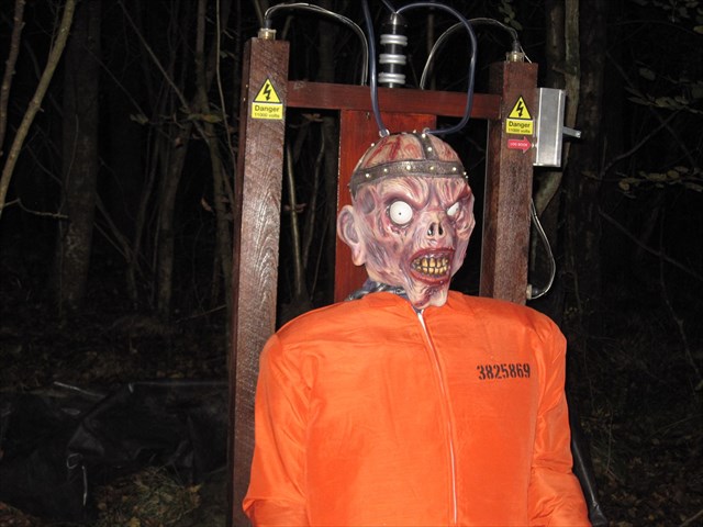 MEGA HERTZ is pretty creepy even when it's still. Imagine when the tech kicks in. Photo by geocacher Pebbles&Co 