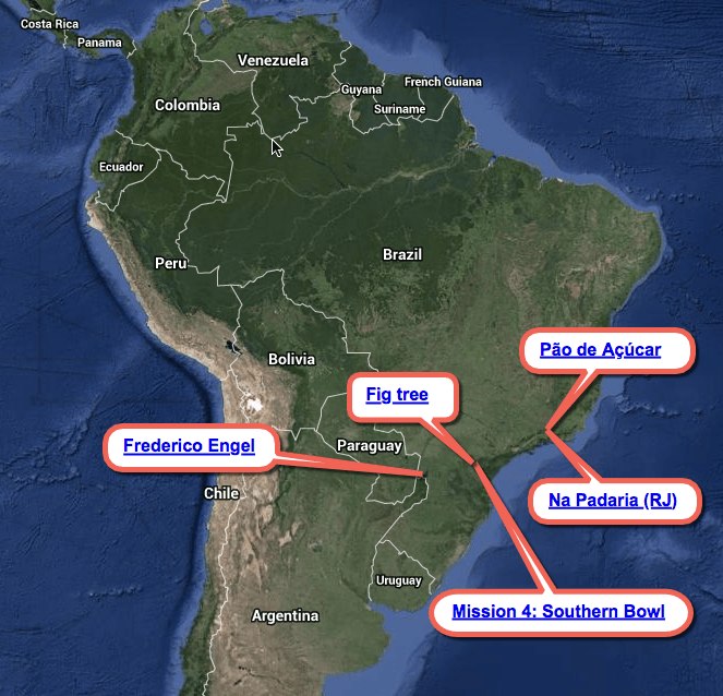 Five Wonderful Geocaches from Brazil