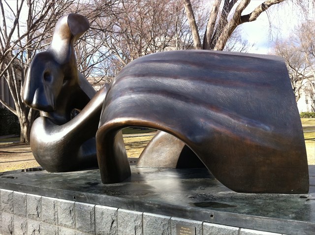 Another sculpture you'll see when solving this puzzle. Photo by foragess