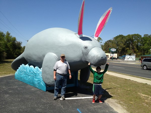 Rabbitee? Manabbit? Either way, here's Bubbles. Photo by geocacher Teachbs65