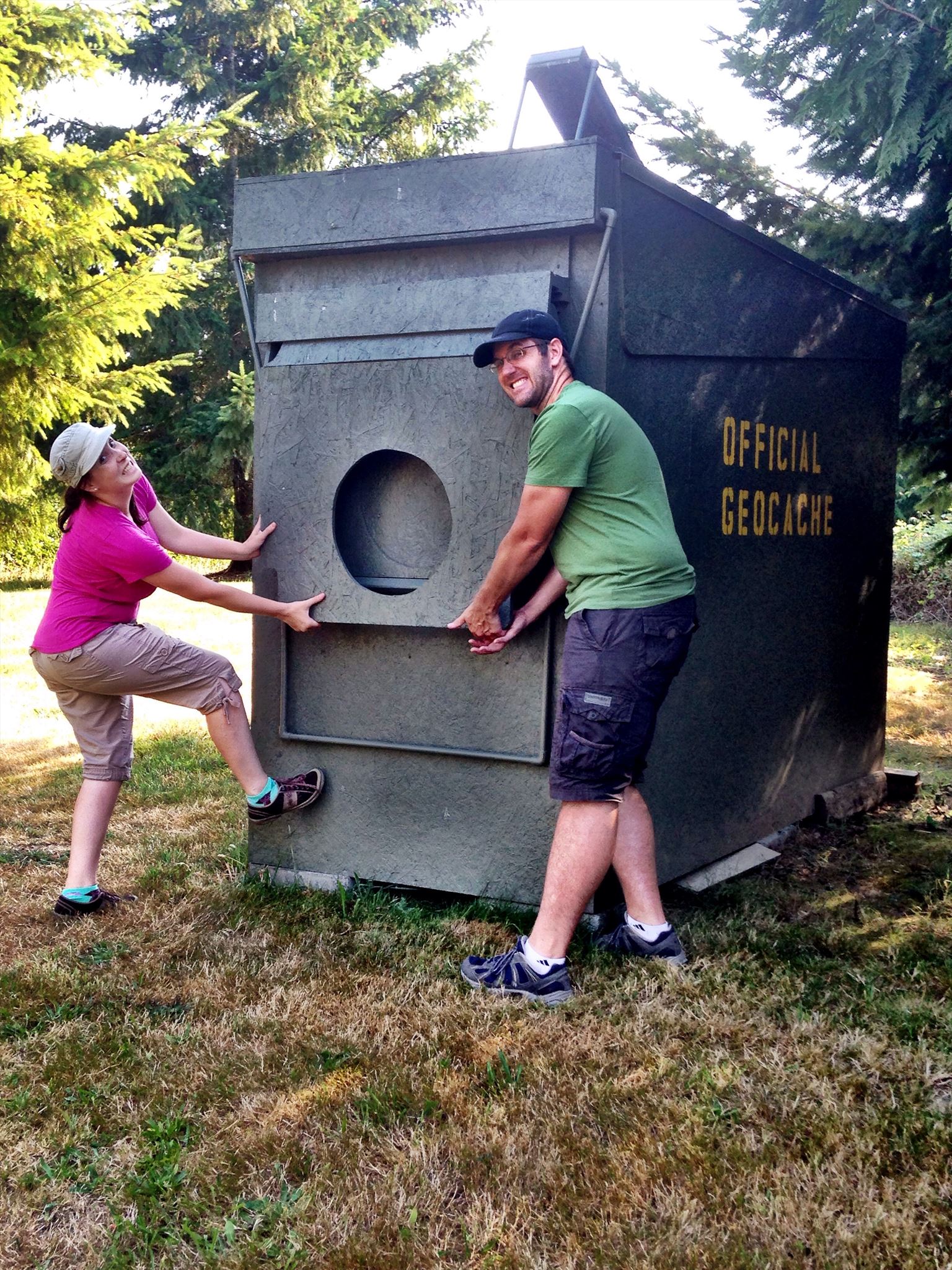 Supersize My Geocache – The Biggest of BIG Caches – Official Blog