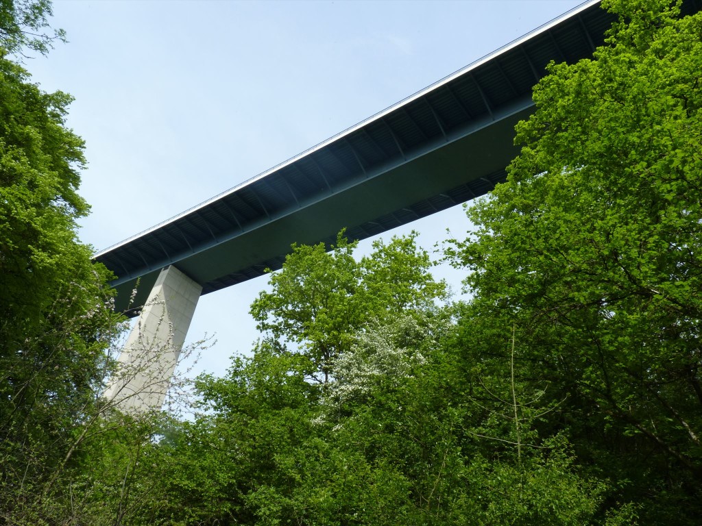 It all takes place under this mysterious structure.