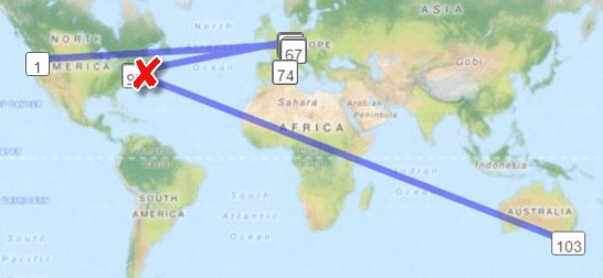 Thor traveled from California to Europe, New York, and New Zealand