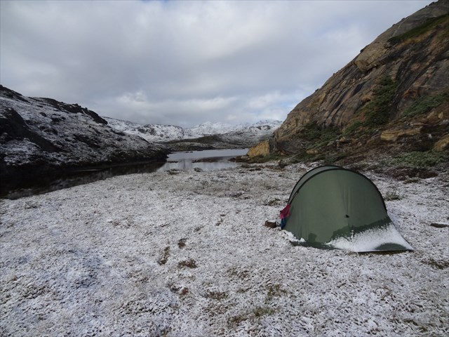 Camping along the way 