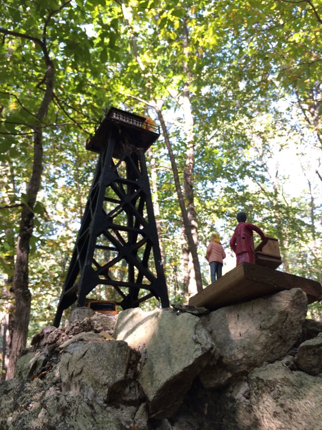 How big is this lookout tower really?