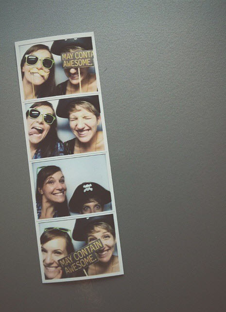 Holly & Laura Geocaching Photo Booth