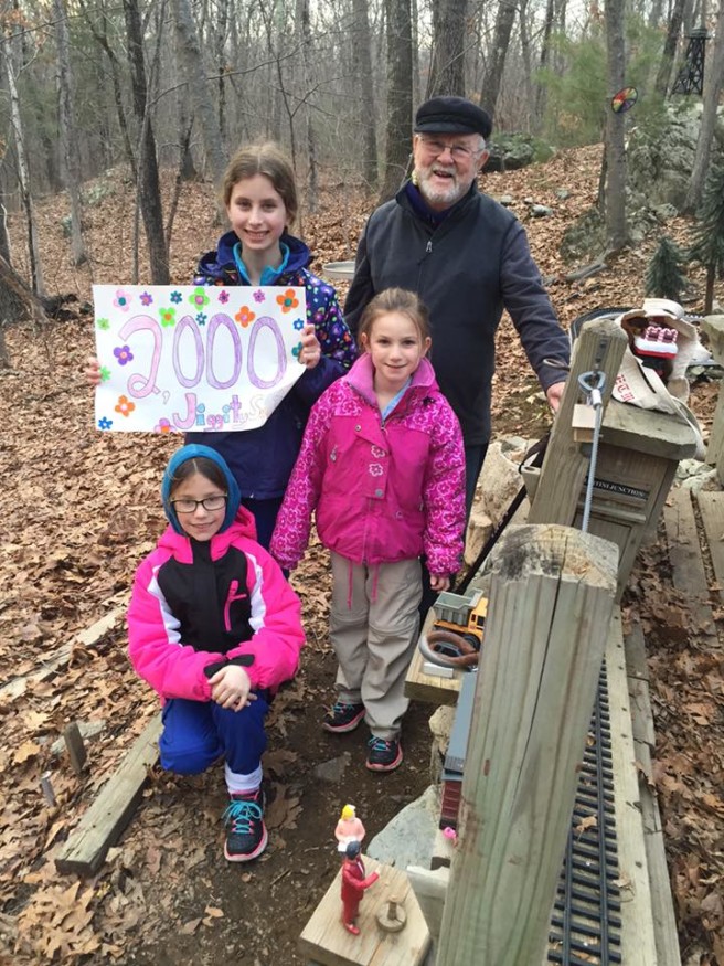 JiggitySquibs and mark their 2000th find at The Depot.