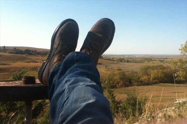 Kick back and enjoy the scenery.