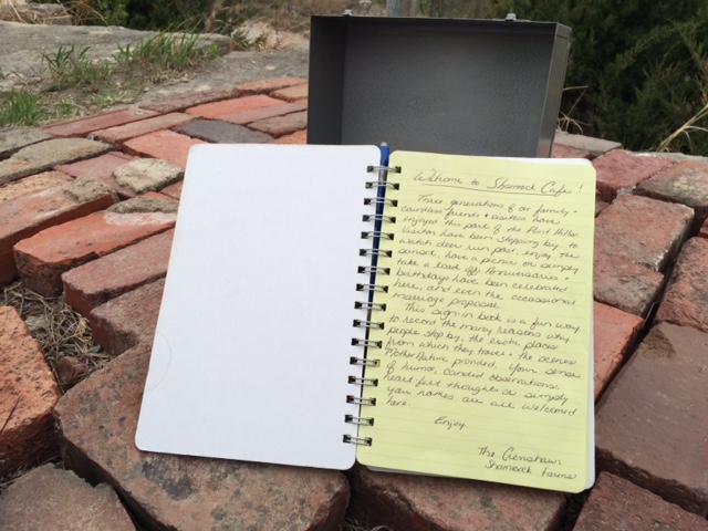 A welcome from the land owner.