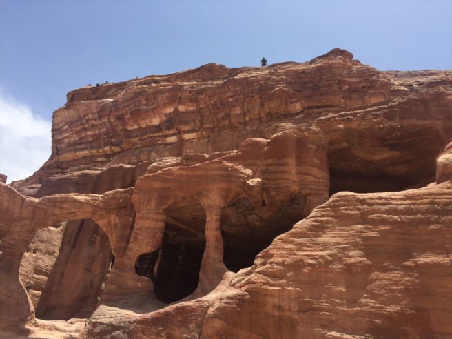 Caves on the approach