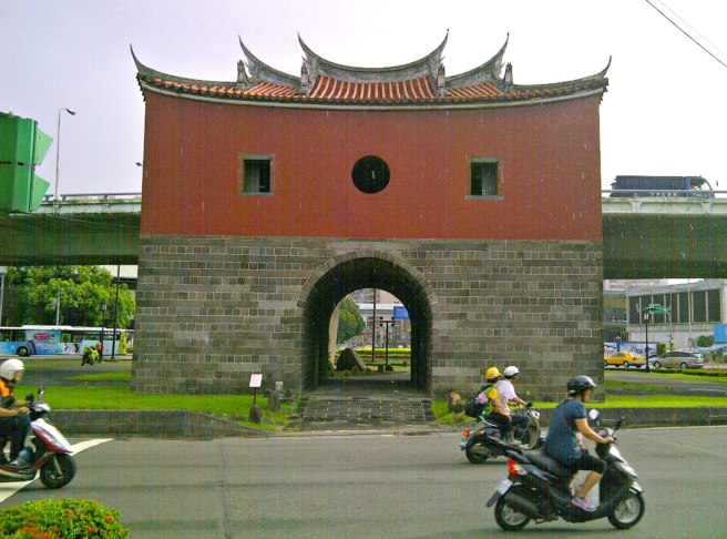Historic North Gate is just outside