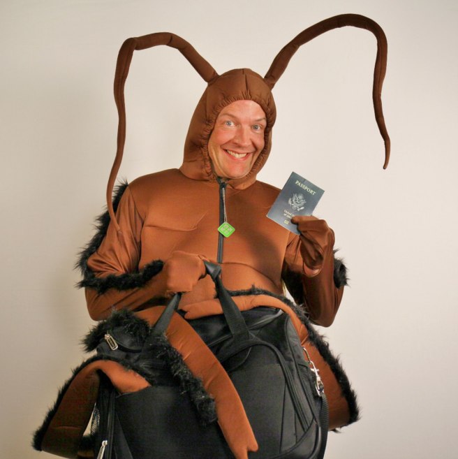 Travel Bug costume