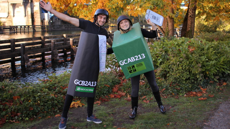 Geocaching Halloween