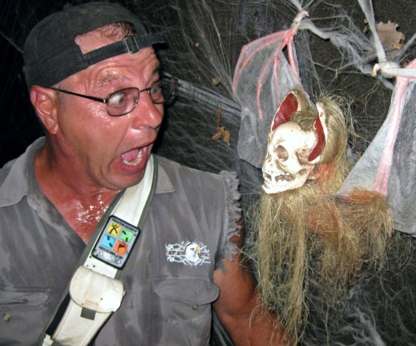 Geocachers... grab your friends, your sense of adventure, and maybe a rope or whip.