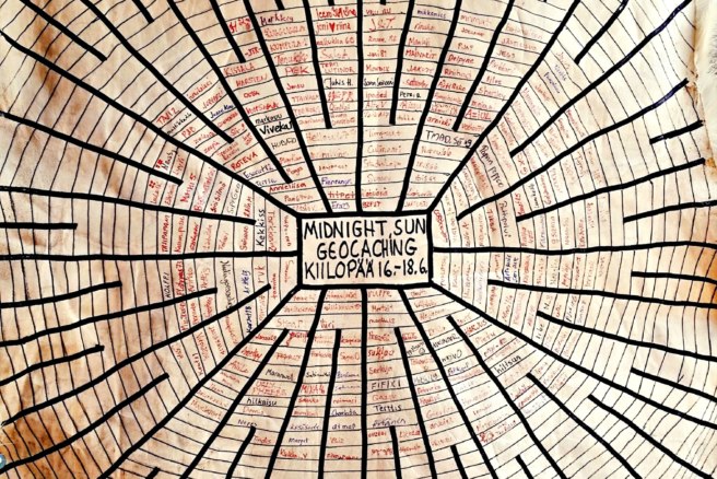 The logbook (or loghide). Get it? Log? Hide?