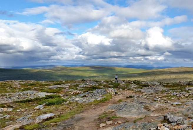 ...but on a clear day you can see for miles and log a well-earned smiley.