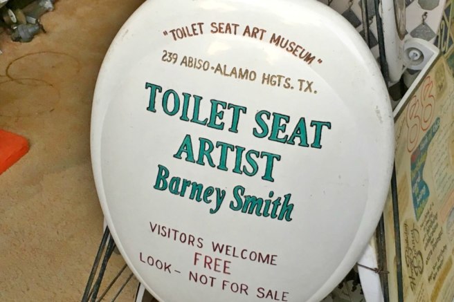 "Toilet Seat Artist Barney Smith"