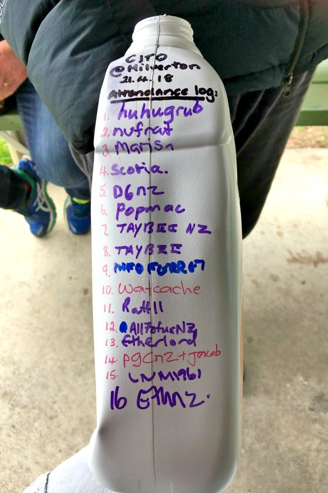 Another CITO & Souvenir, @ Milverton & Monarchs — GC7JQY2, New Zealand