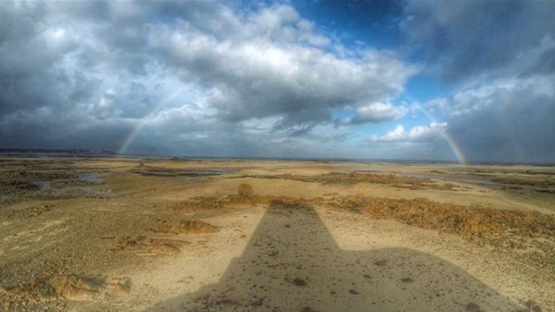 Some caches become rainbow connections