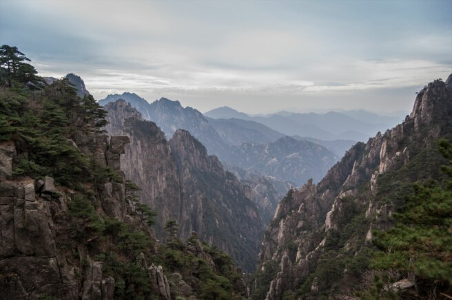 Huangshan mountains