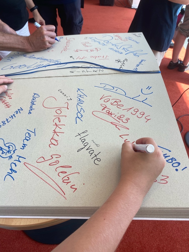 The Event's logbook.