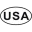 USA Sticker Geocoin